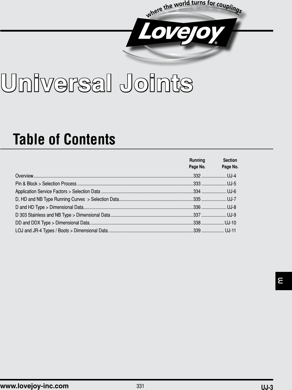 Page 3 of 12 - Universal Joints Catalog