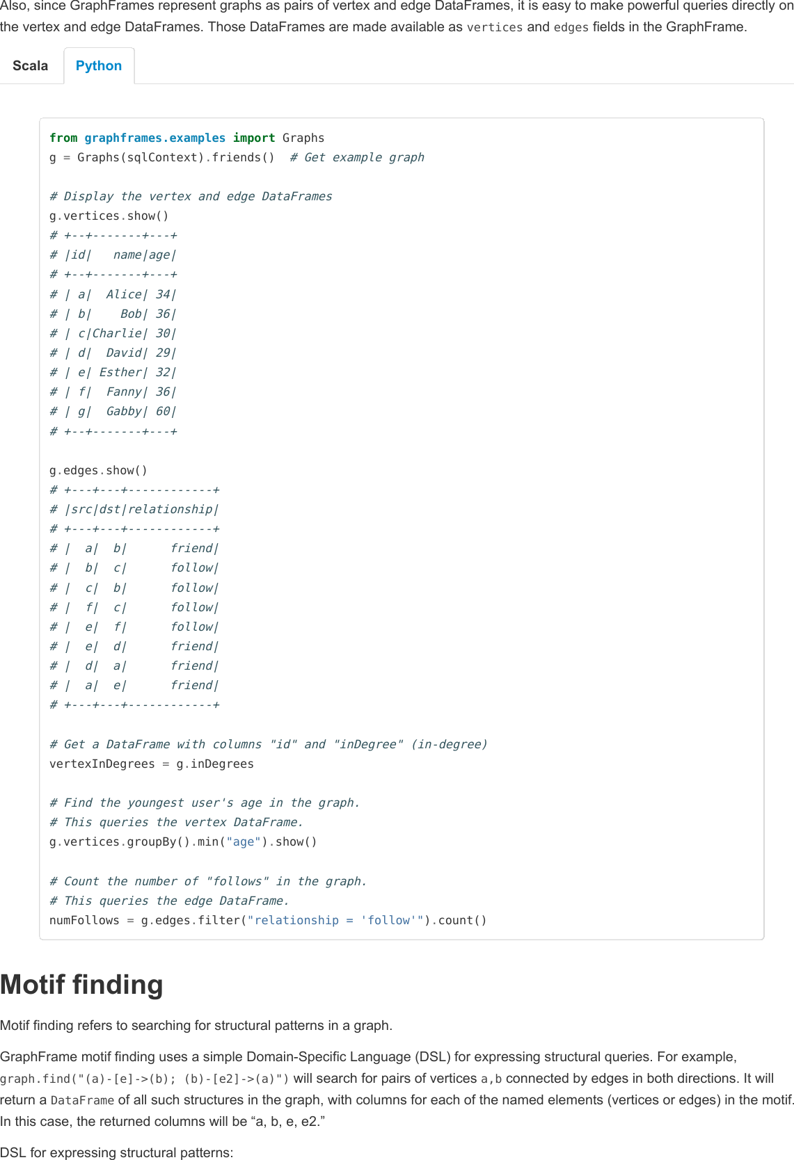 Page 2 of 8 - User Guide - Graph Frames 0.6.0 Ation