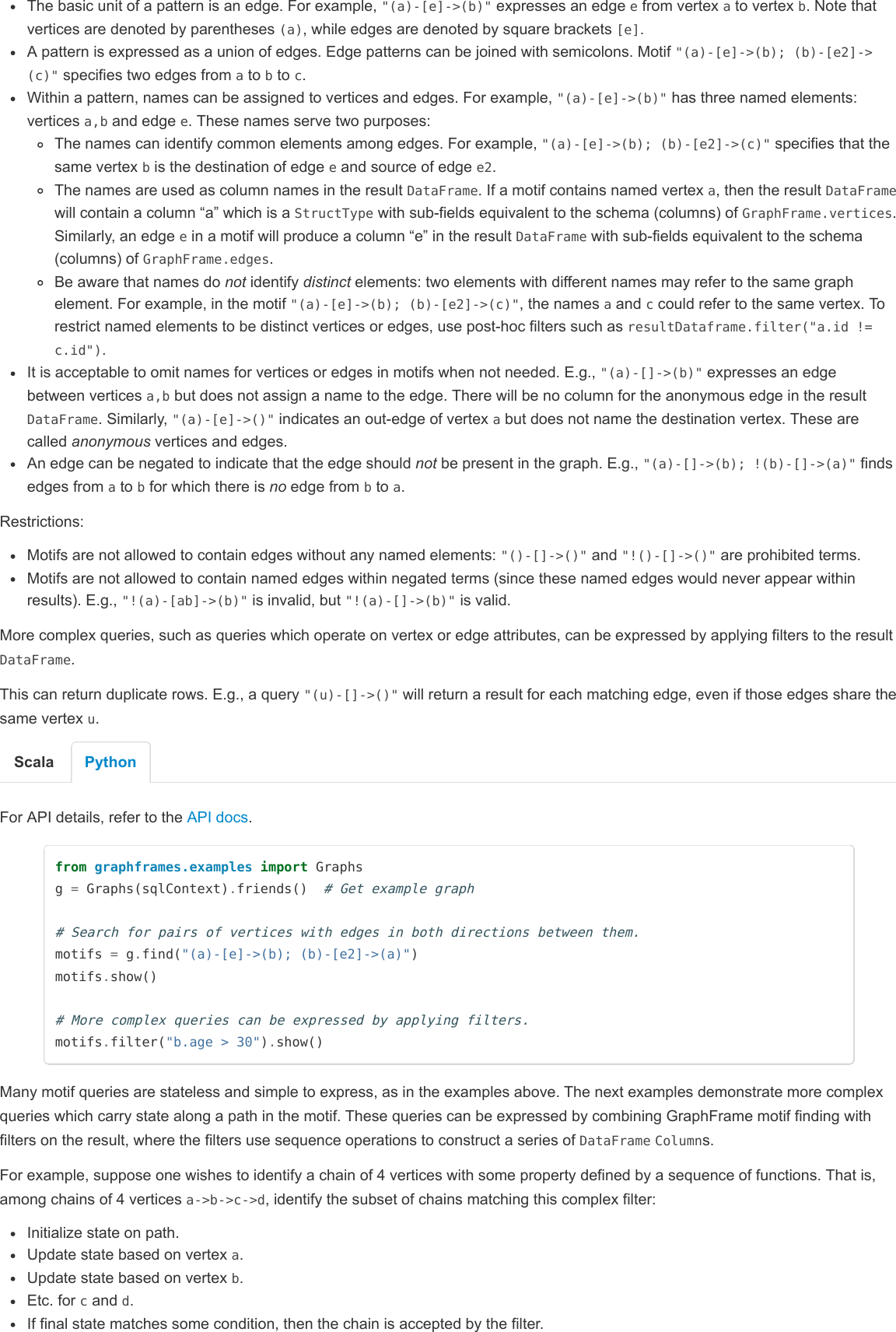 Page 3 of 8 - User Guide - Graph Frames 0.6.0 Ation