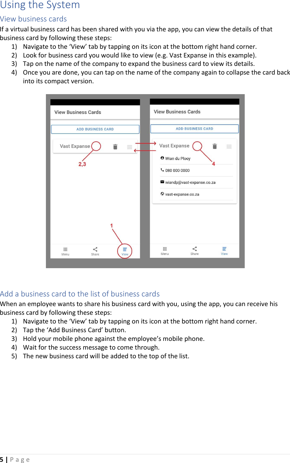 Page 6 of 11 - Smart Nfc Card Application User Manual