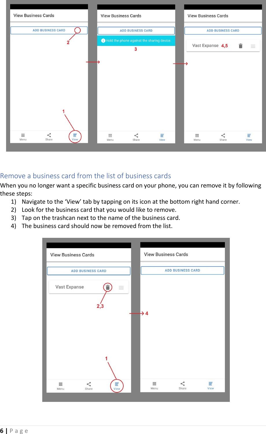 Page 7 of 11 - Smart Nfc Card Application User Manual