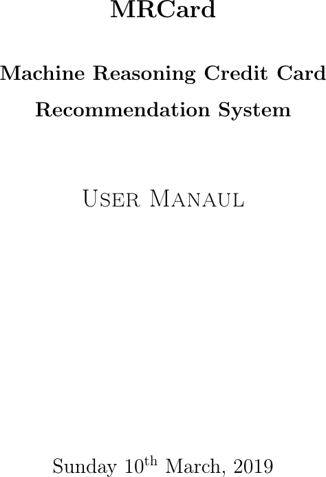 Page 1 of 9 - User Manual