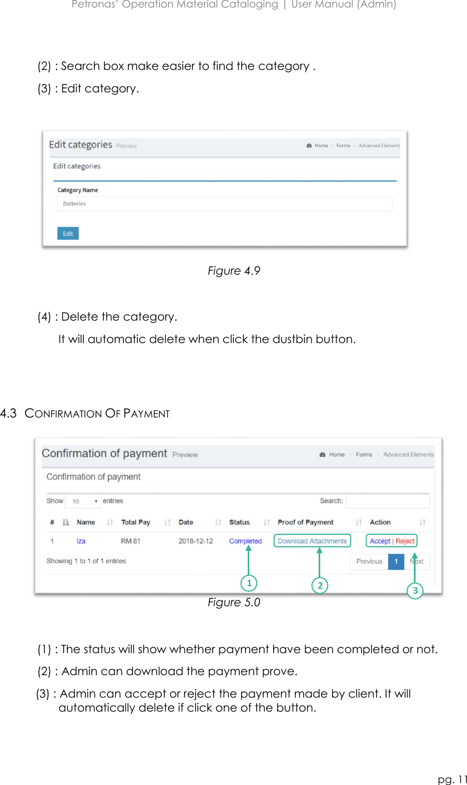 Page 11 of 12 - User Manual (Admin)
