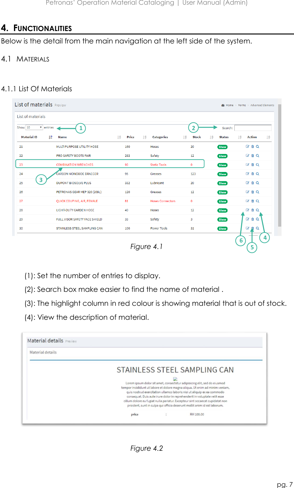 Page 7 of 12 - User Manual (Admin)