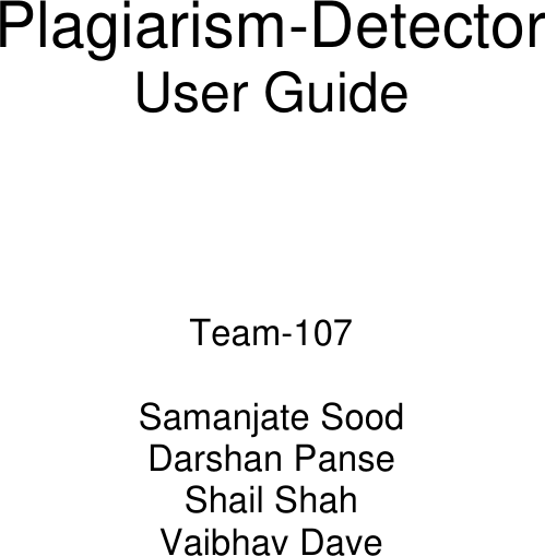 Page 1 of 6 - User Guide