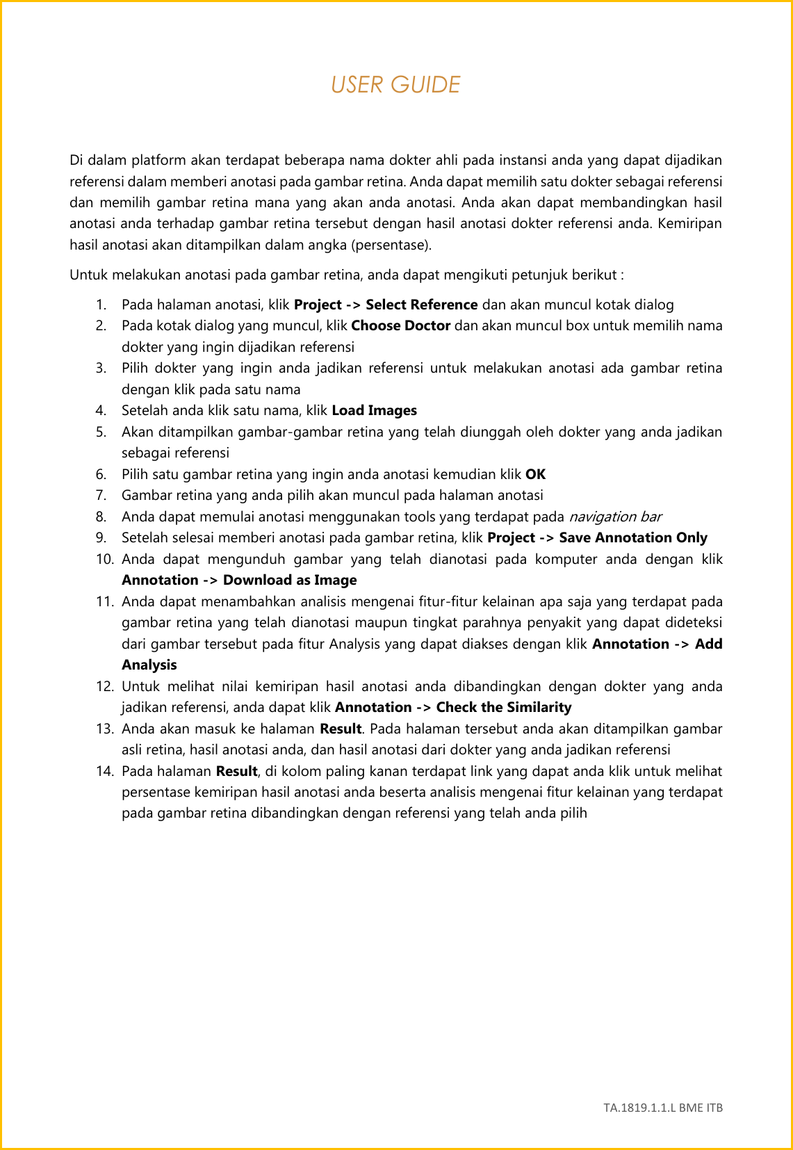 Page 1 of 1 - User Guide