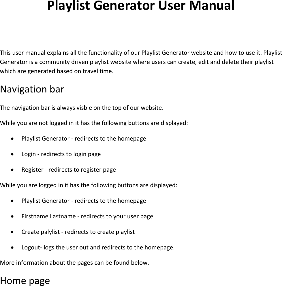 Page 1 of 7 - User Manual
