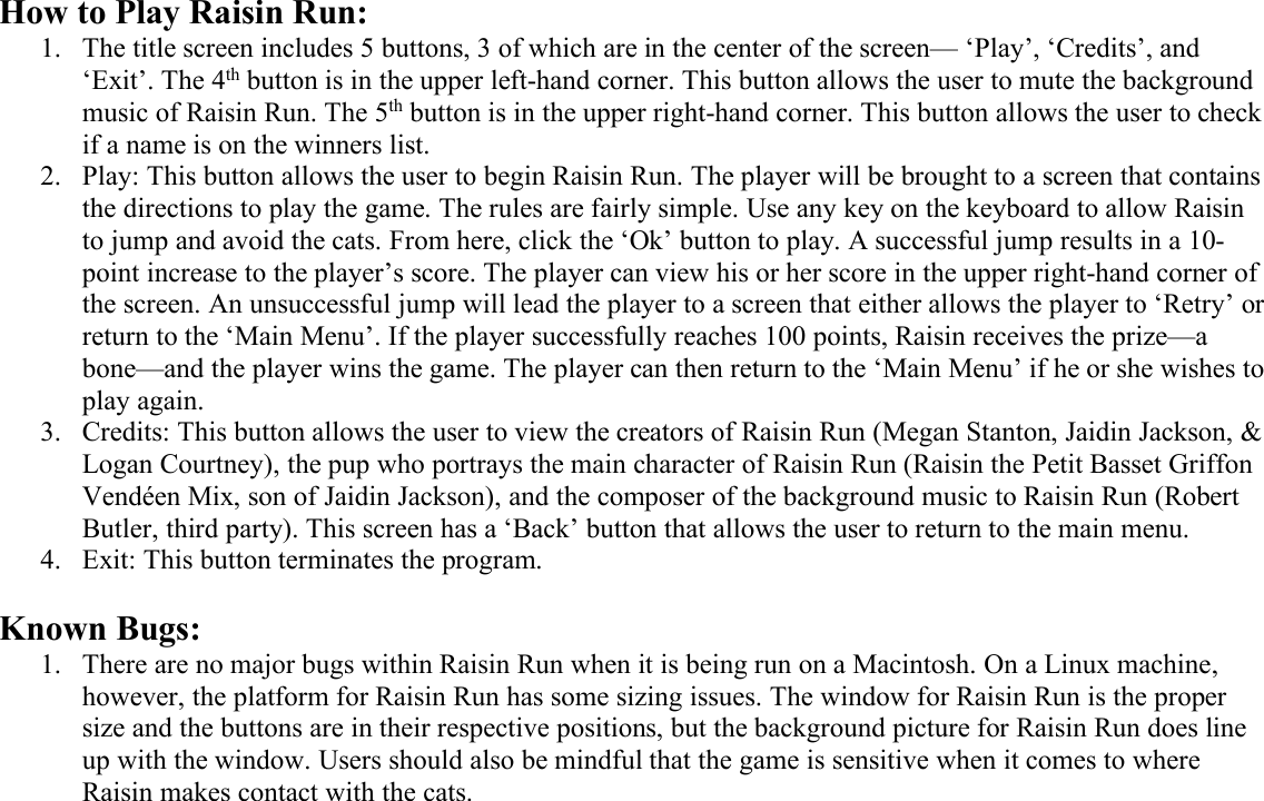 Page 2 of 2 - User Manual