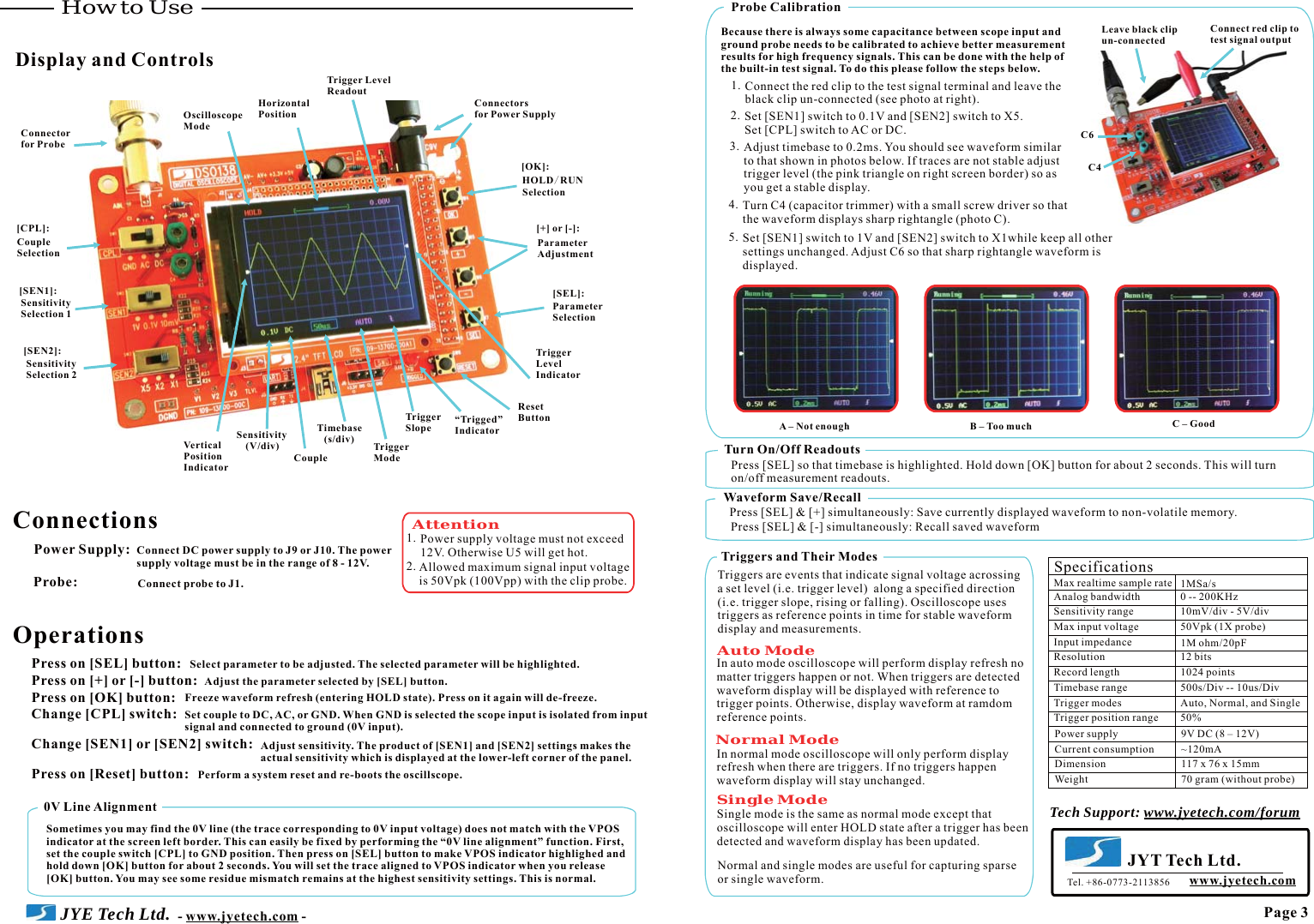 Page 3 of 4 - DN138-01v04_AssemblyGuide User Manual 138 New S