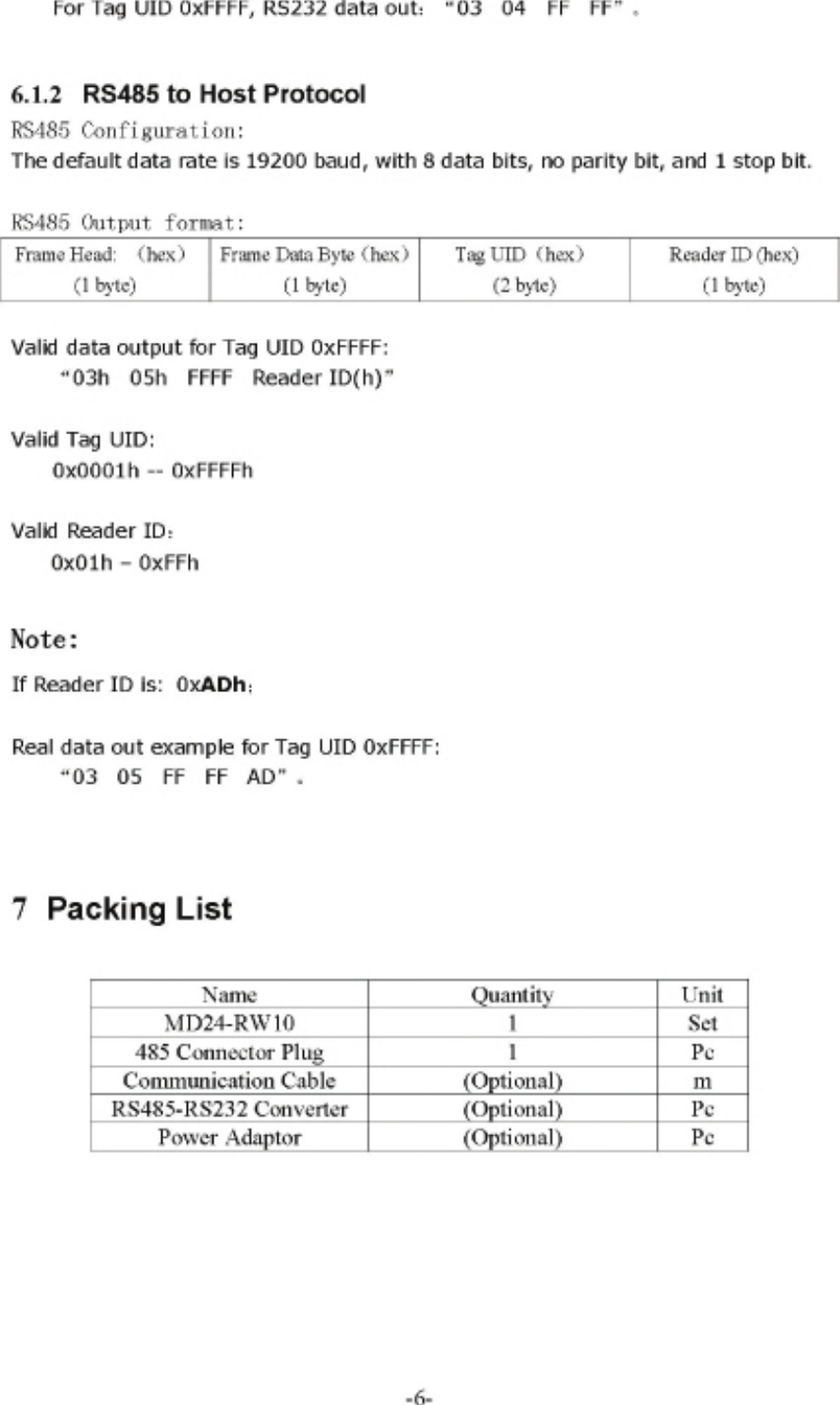 Page 7 of 7 - User Manual601active_reader Manual601active Reader