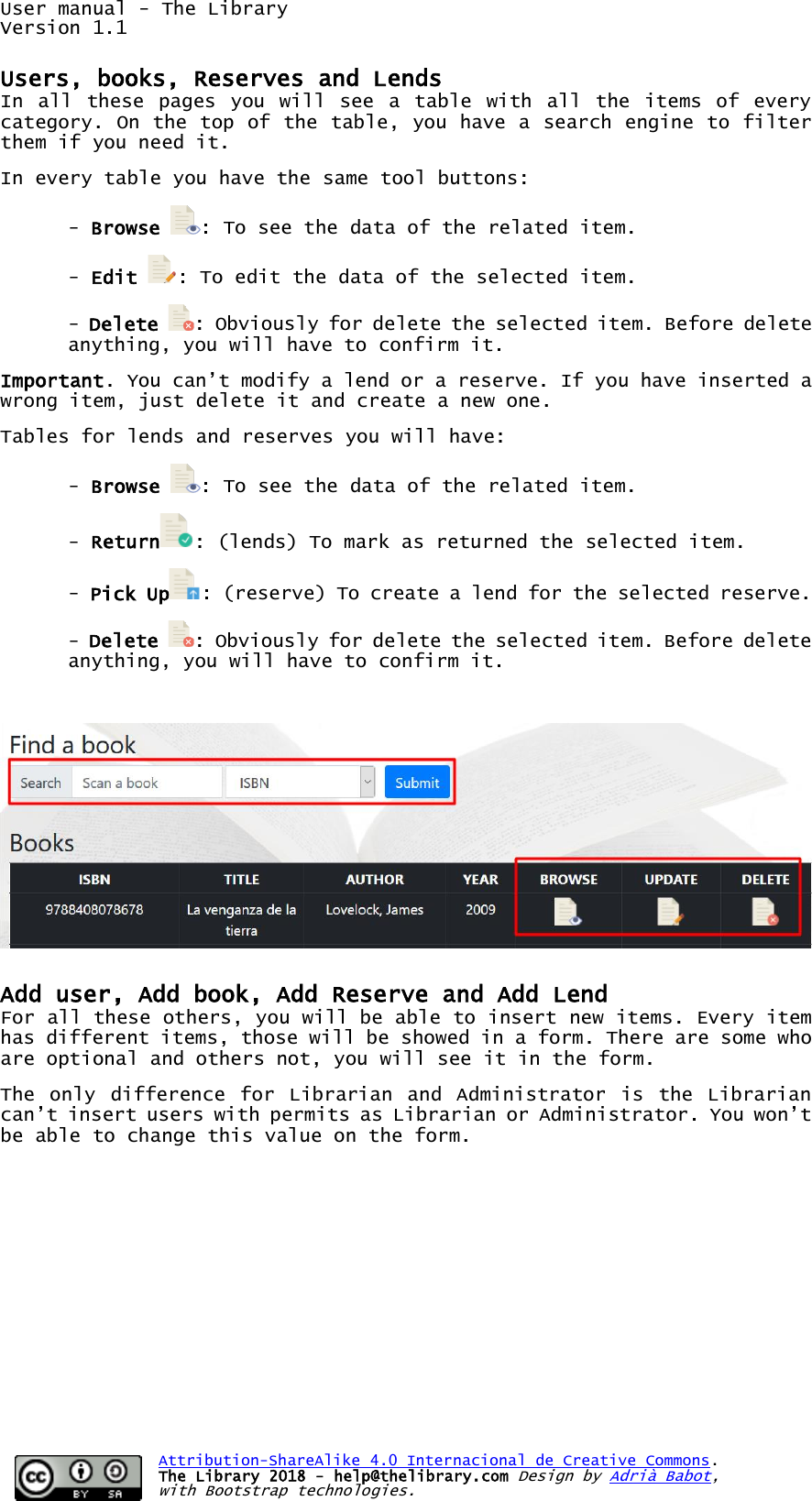 Page 6 of 7 - User Manual The Library