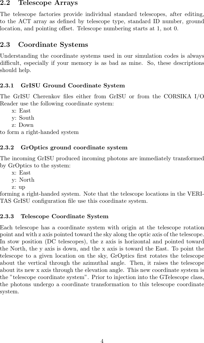 Page 4 of 11 - UsersGuideGrOptics.dvi Users Guide Gr Optics