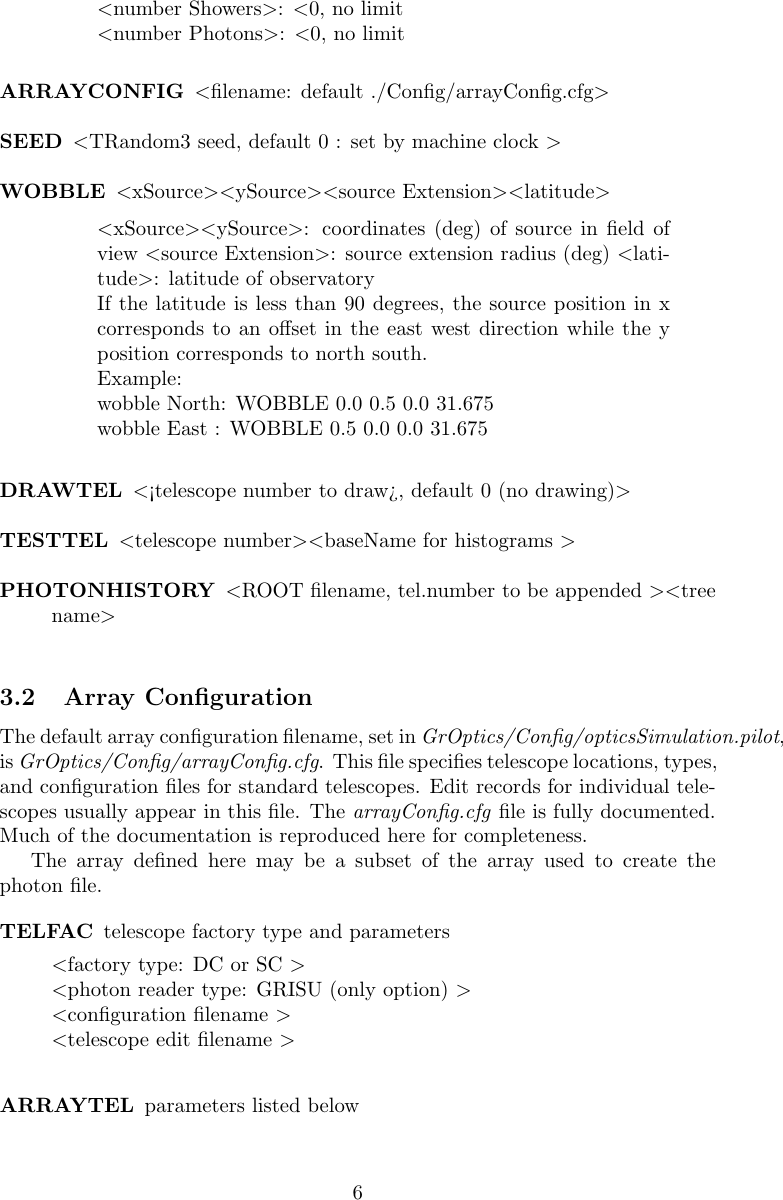 Page 6 of 11 - UsersGuideGrOptics.dvi Users Guide Gr Optics