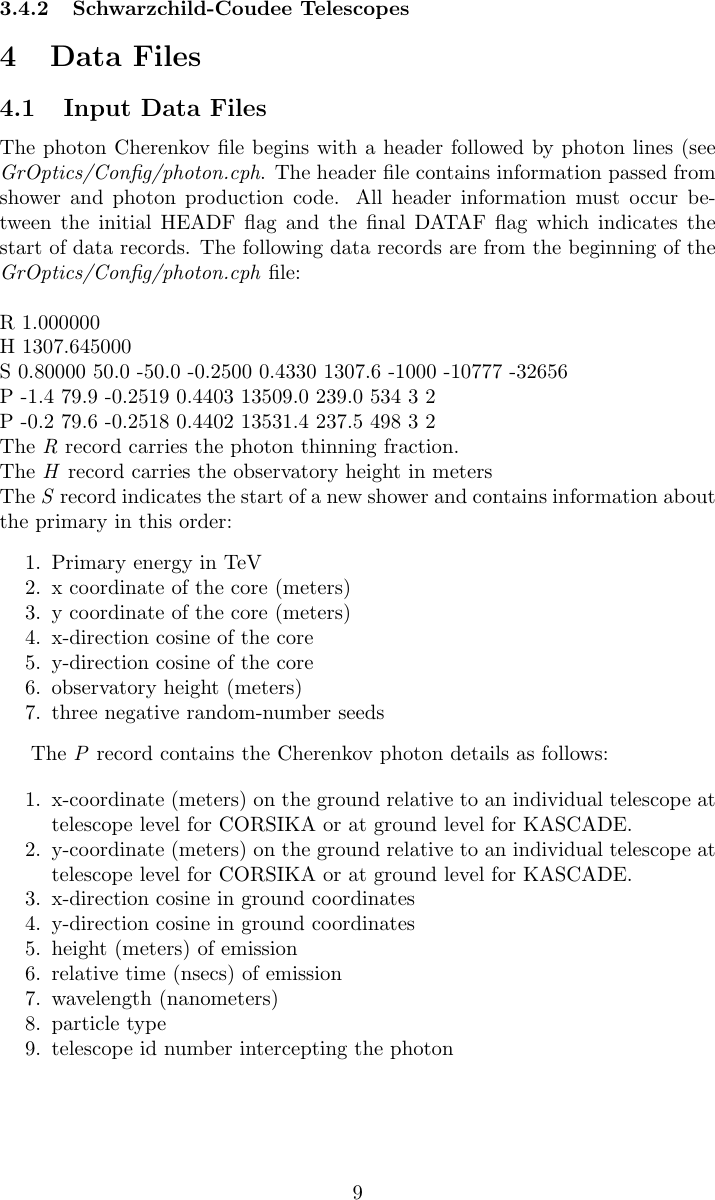 Page 9 of 11 - UsersGuideGrOptics.dvi Users Guide Gr Optics