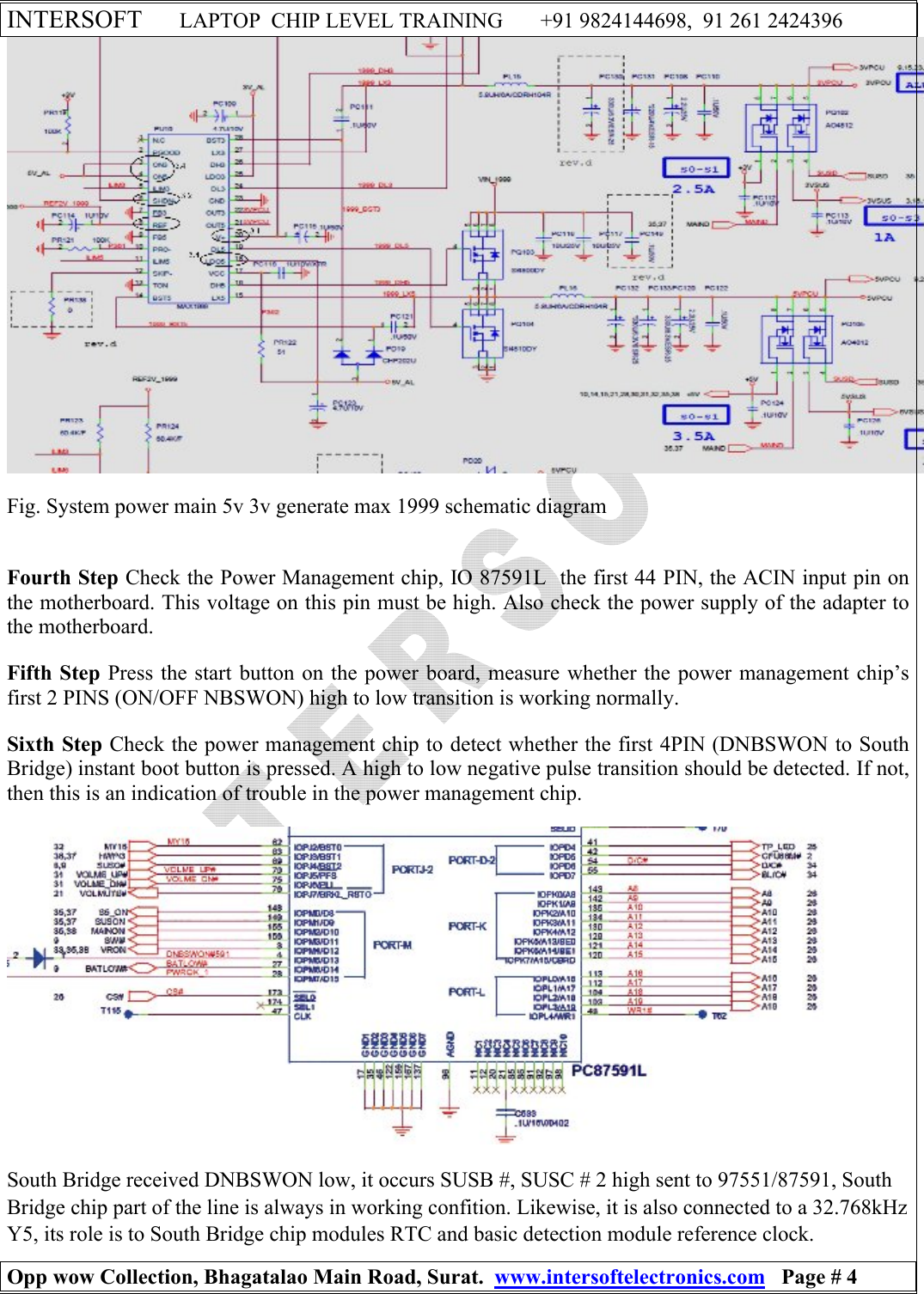 Page 4 of 10 - V2000 POWER ON SEQUENCE STEP WISE  NOTES