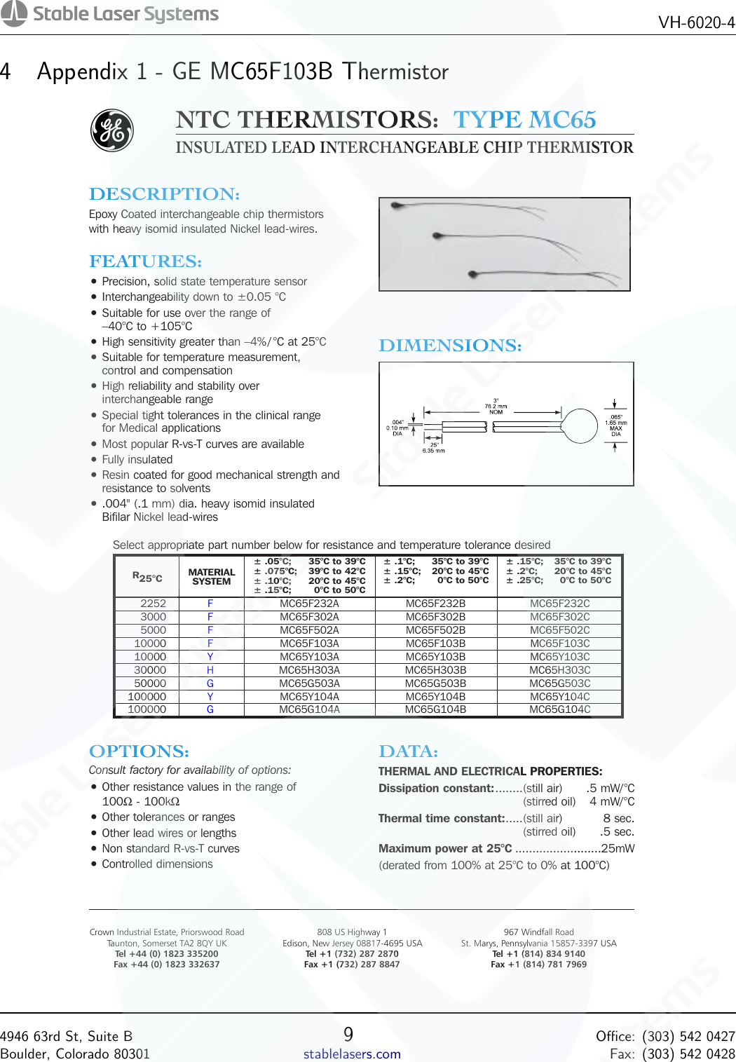 Page 10 of 11 - VH6020-4 R3 Manual