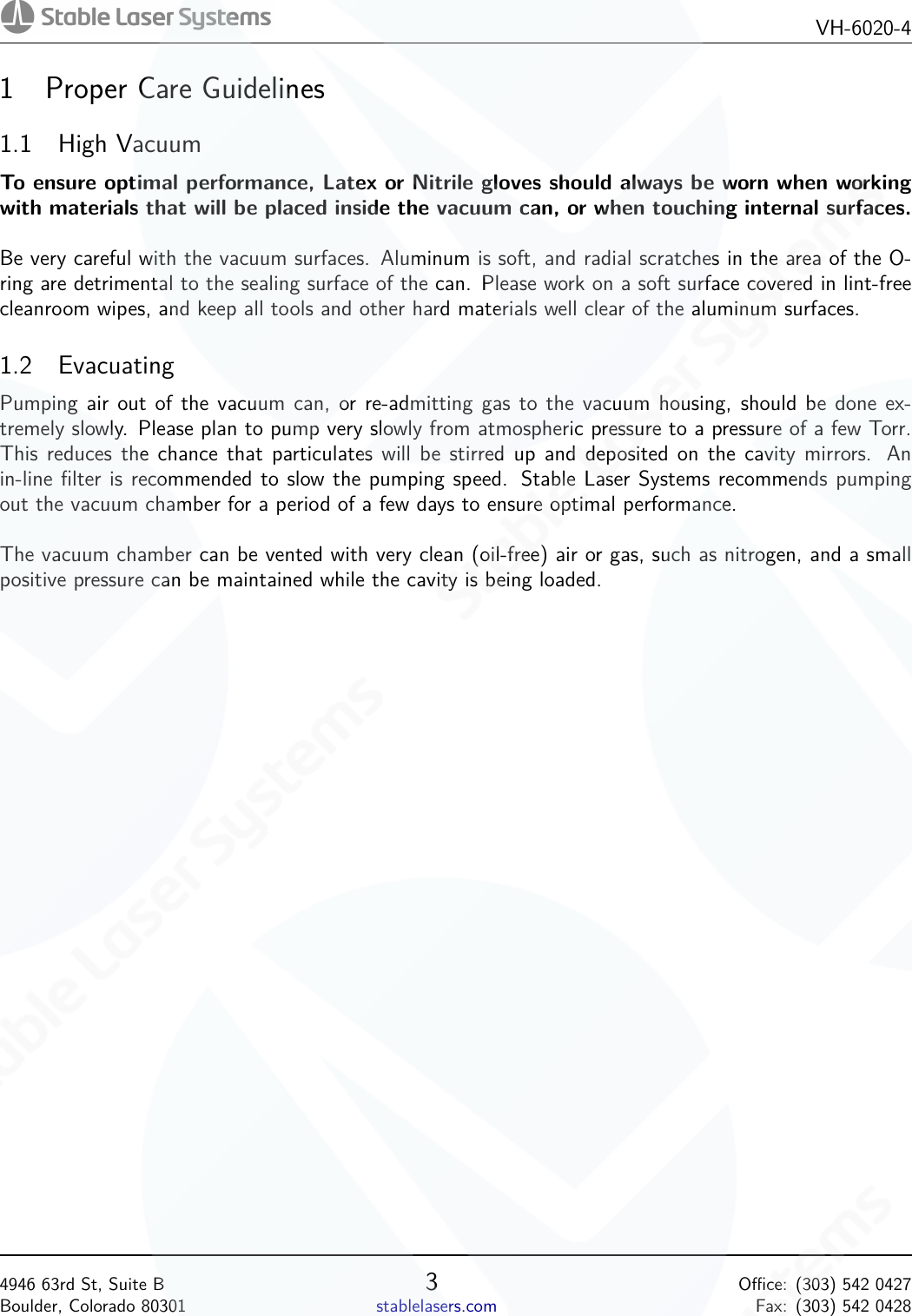 Page 4 of 11 - VH6020-4 R3 Manual