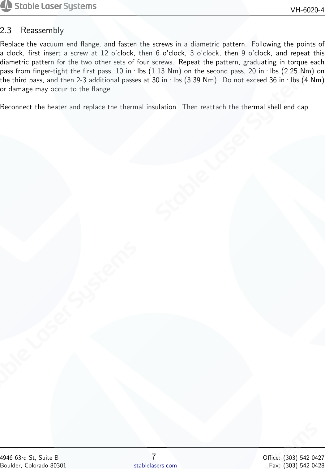 Page 8 of 11 - VH6020-4 R3 Manual