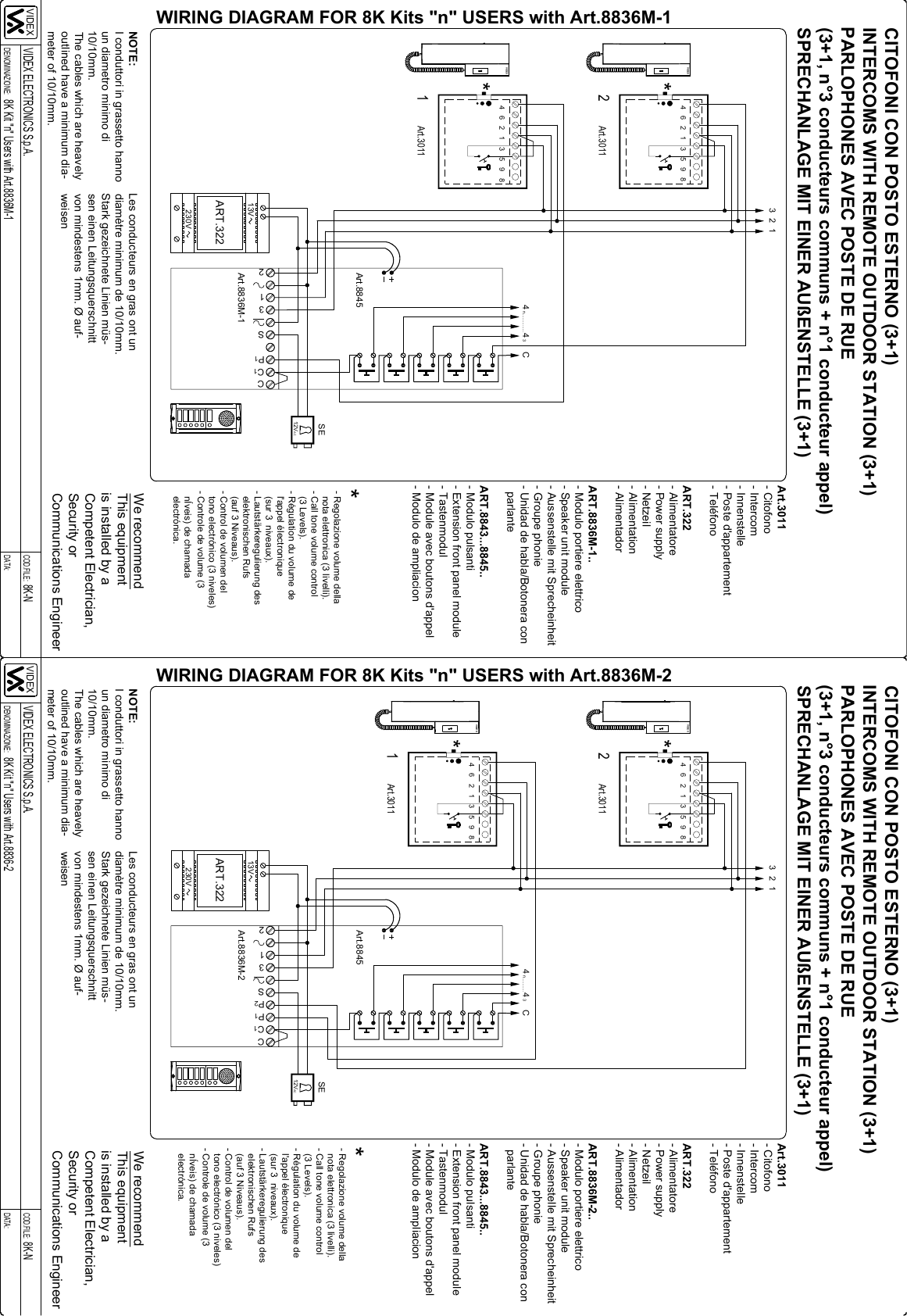 Page 2 of 2 - VIDEX_8000_WD VIDEX 8000 WD