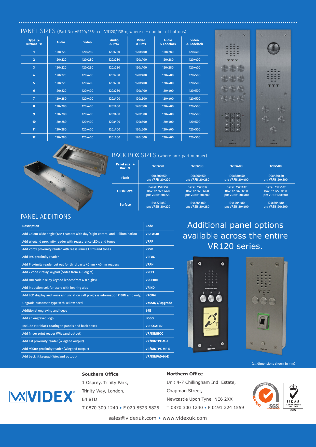 Page 2 of 2 - VR120 Series