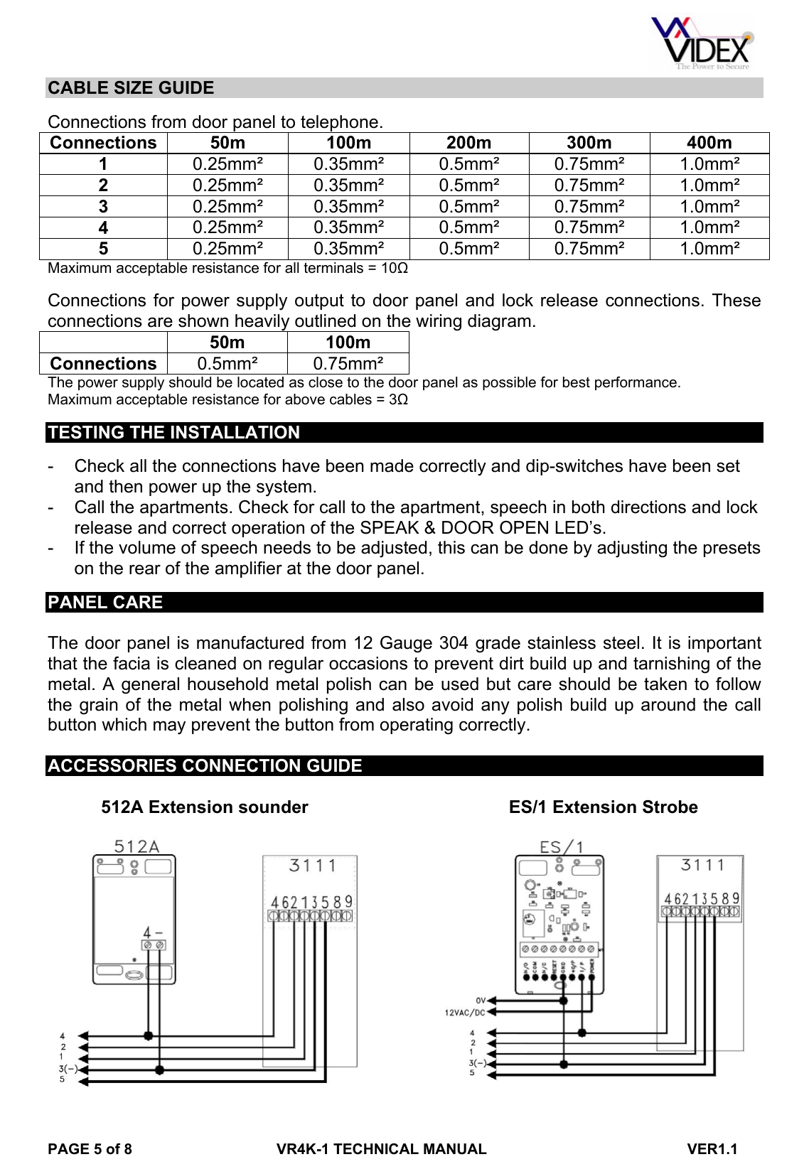 Page 5 of 8 - VR4K1Manual1_1 VR4K1Manual