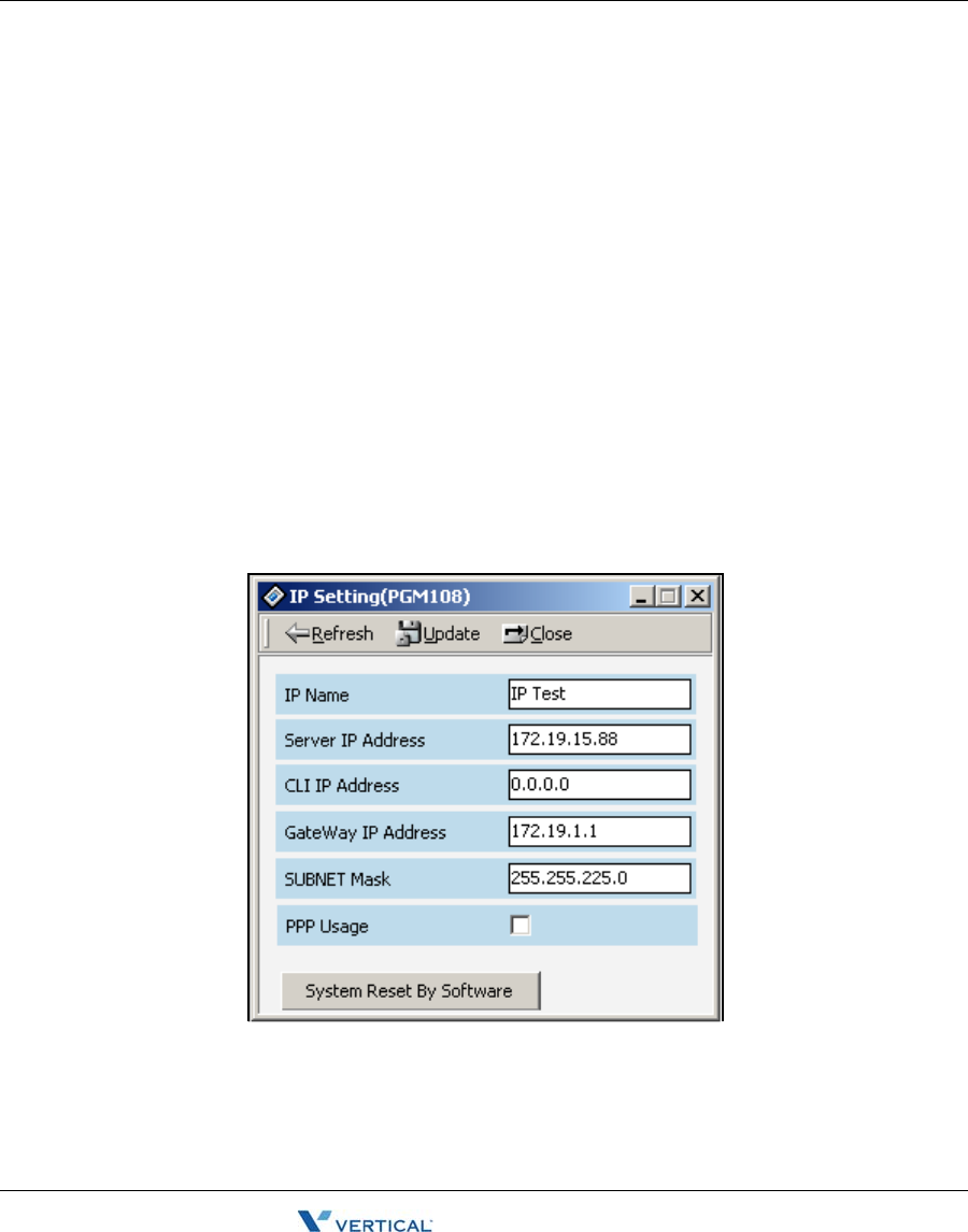 how to get in to programming mode vertical sbx ip