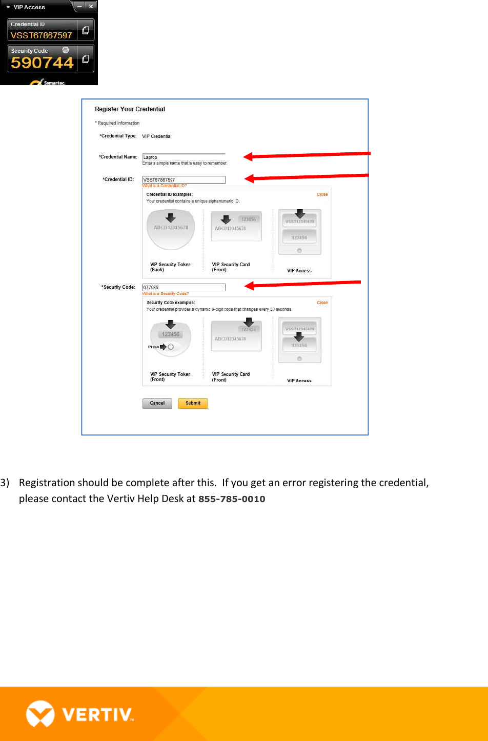 Page 5 of 8 - Vertiv Employee Remote Access And VIP End User Guide-Verizon Guide