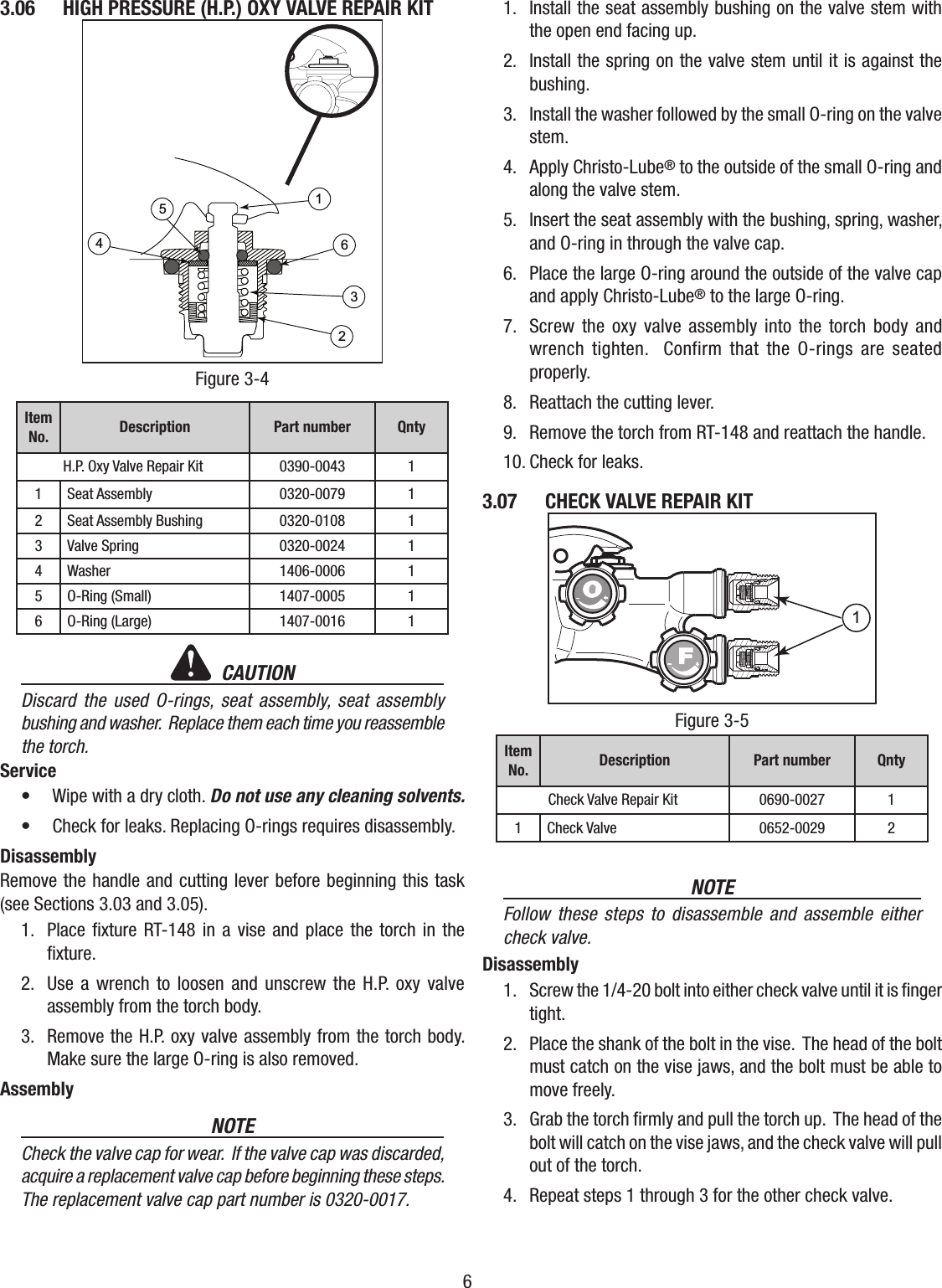 Page 6 of 12 - Victor-ST411C-1A-Acetylene-Torch-Manual