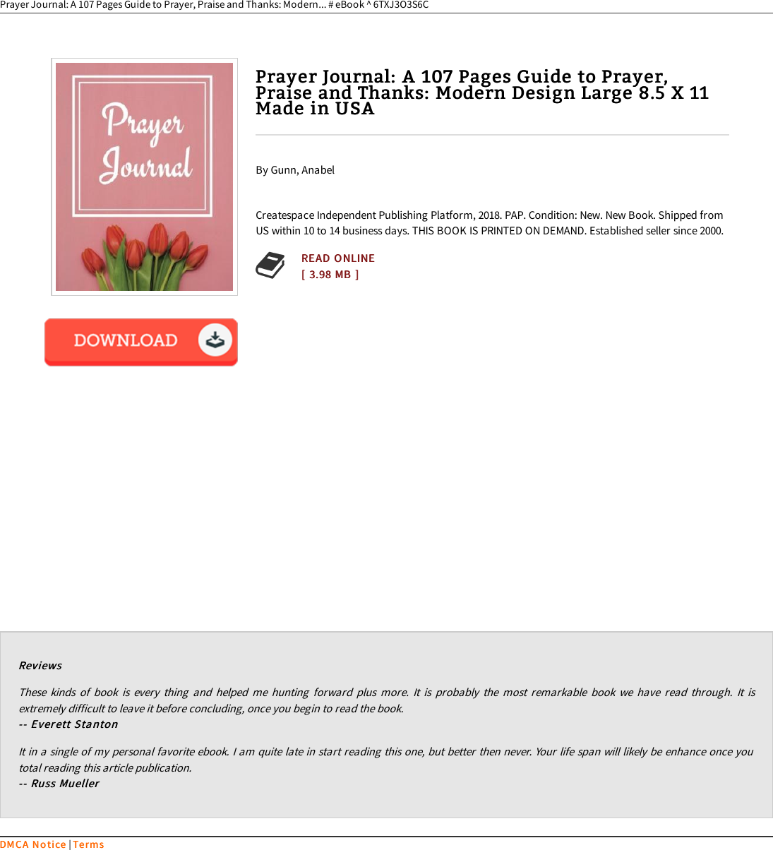 Page 1 of 1 - Doc  Prayer Journal: A 107 Pages Guide To Prayer, Praise And Thanks: Modern Design Large 8.5 X 11 Made In USA Vof Azr Cp-prayer-journal-a-107-pages-guide-to-prayer-prais