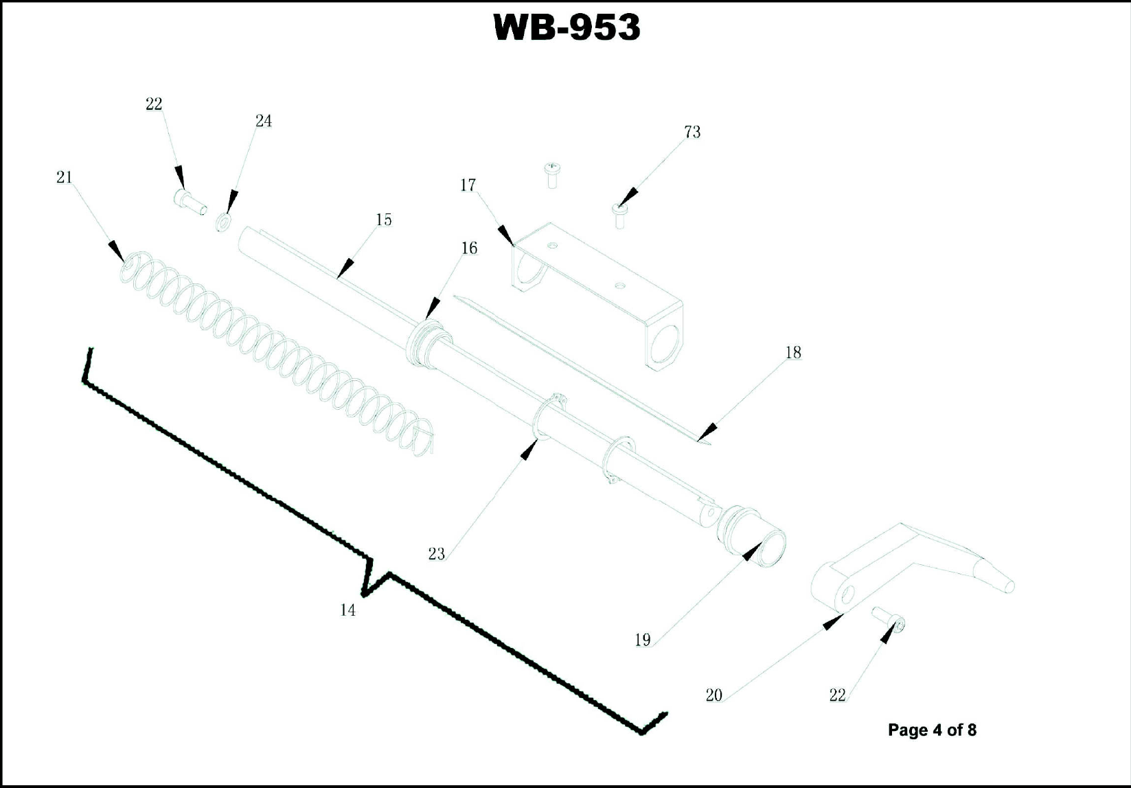 Page 4 of 8 - WB-953-8 WB-953_parts WB-953 Parts