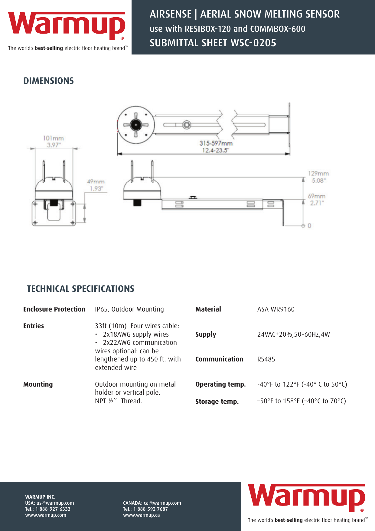 Page 2 of 3 - WSC-0205 Submittal-sheet AIRsense