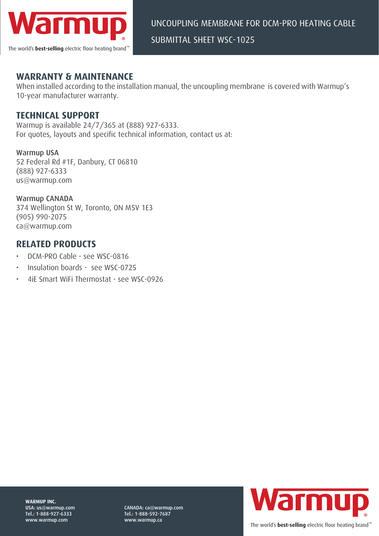 Page 3 of 3 - WSC-1025 Submittal-sheet Uncoupling-membrane