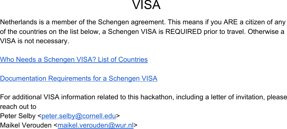 Page 3 of 3 - Wageningen Hackathon Travel Guide