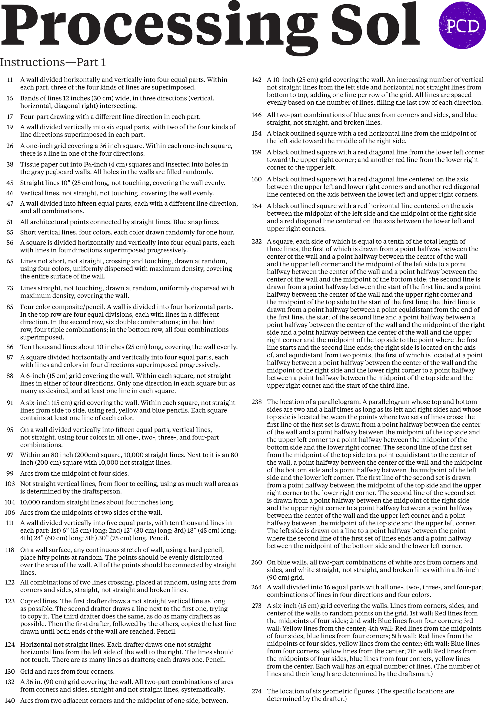 Page 1 of 2 - Wall Drawing Instructions A3Poster