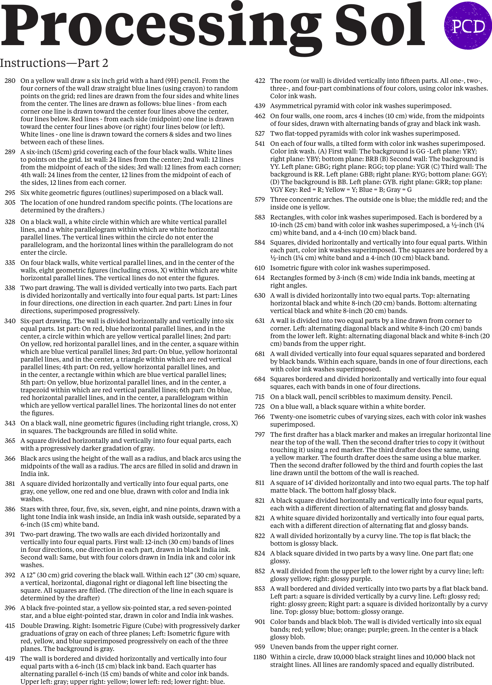 Page 2 of 2 - Wall Drawing Instructions A3Poster