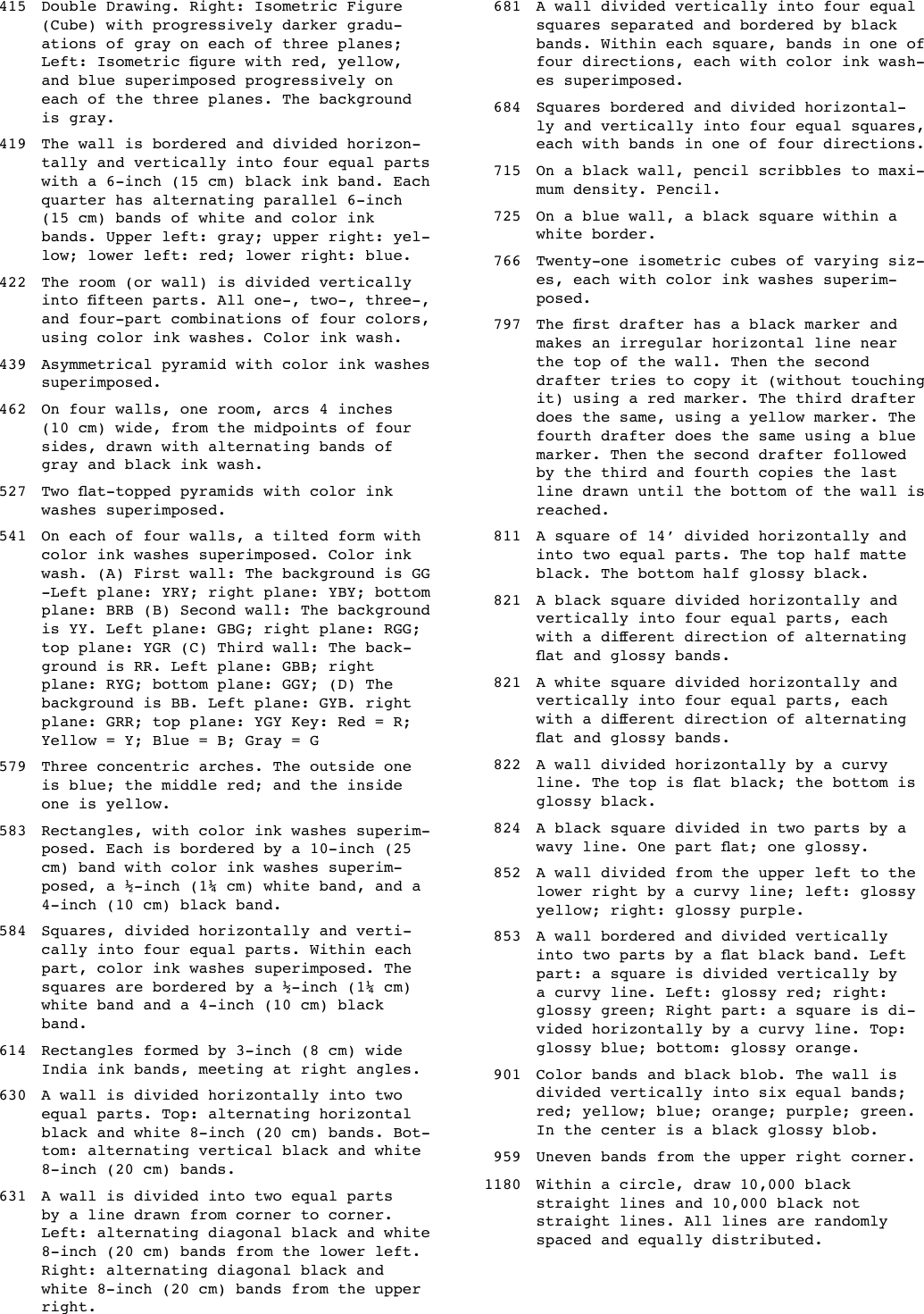 Page 4 of 4 - Wall Drawing Instructions A5Zine