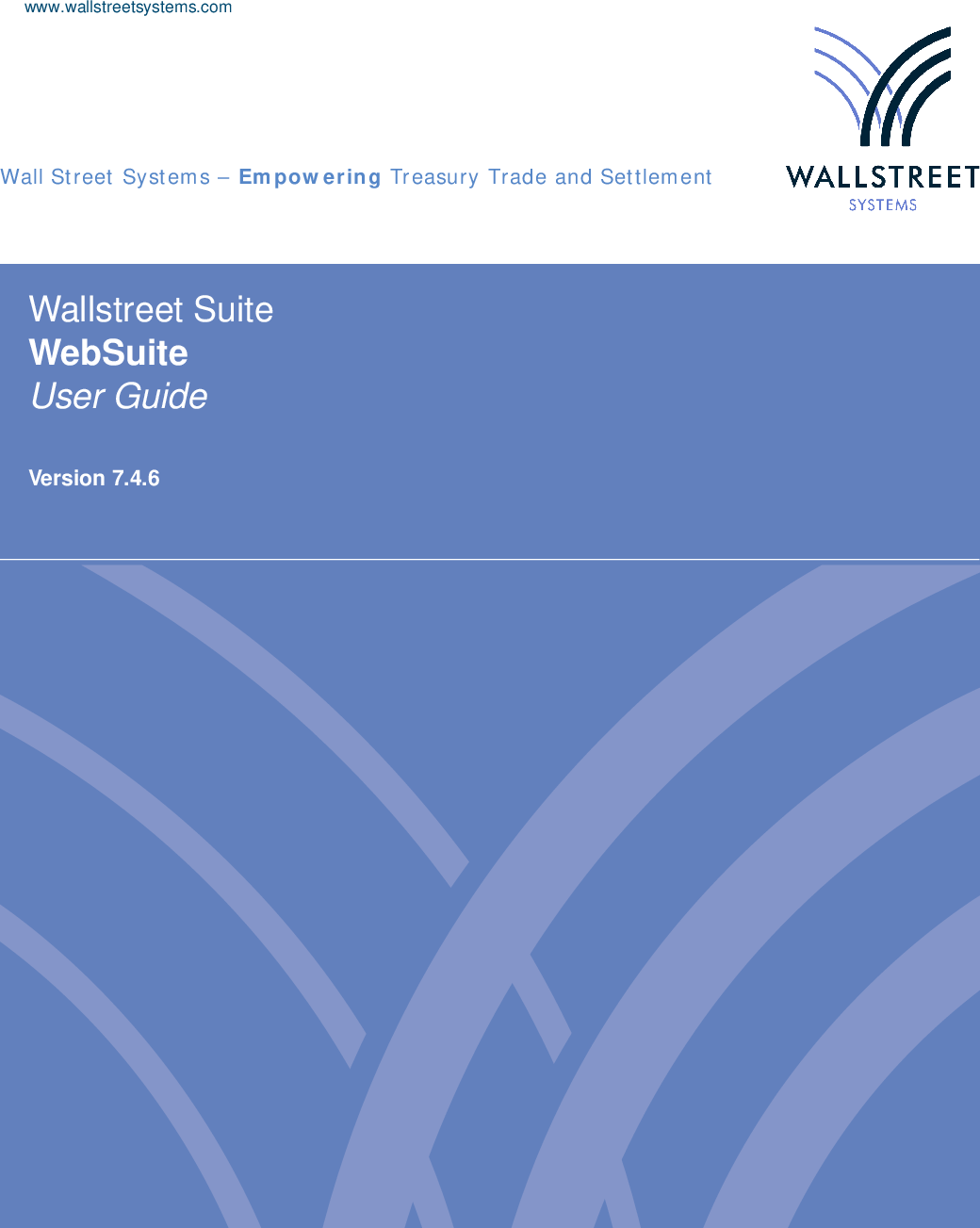 WebSuite User Guide Web Suite