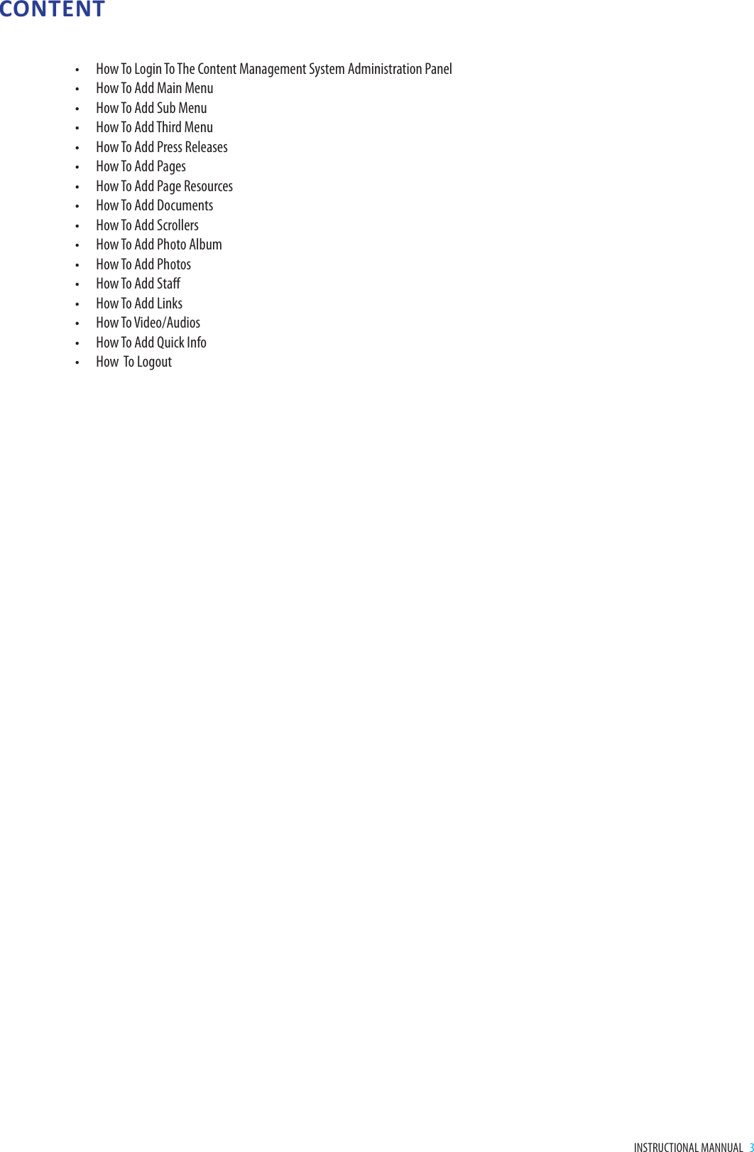 Page 3 of 9 - Website Training For CARI Manual 0