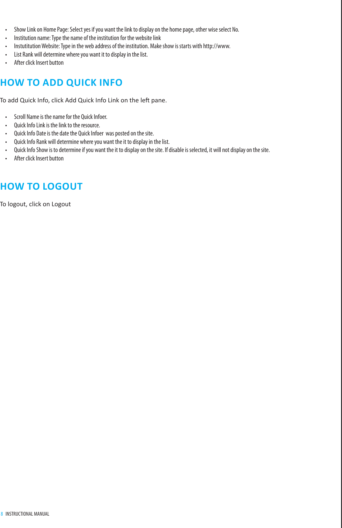 Page 8 of 9 - Website Training For CARI Manual 0