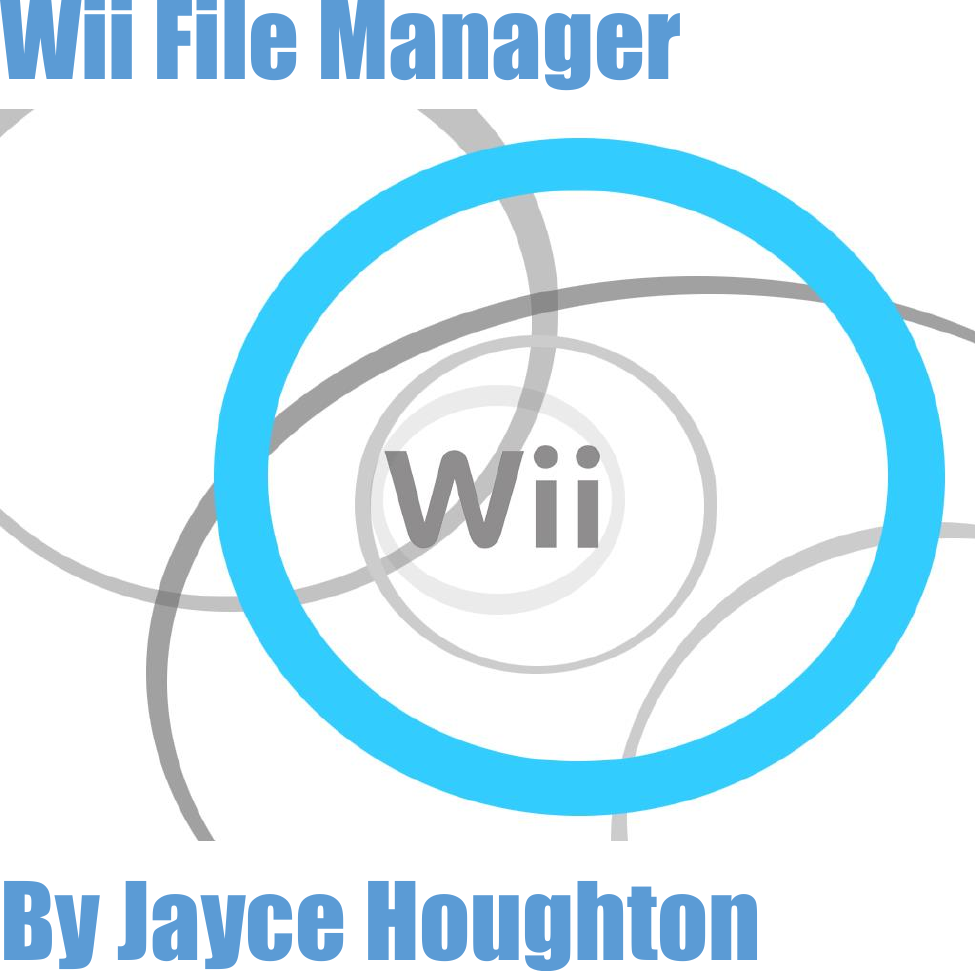 Wii File Manager Manual