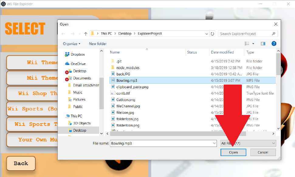 Wii File Manager Manual