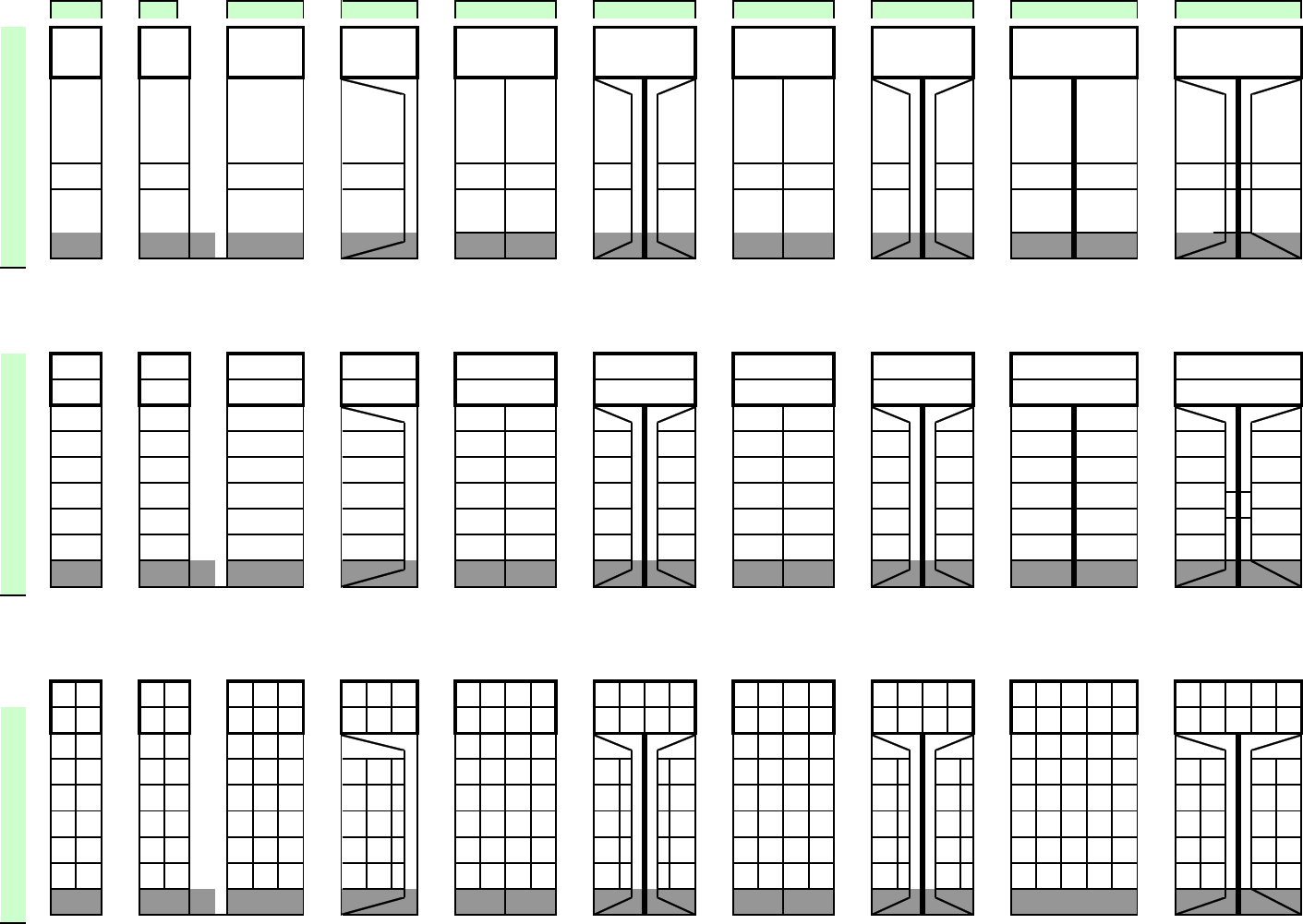 D11F Window Sizes Staal