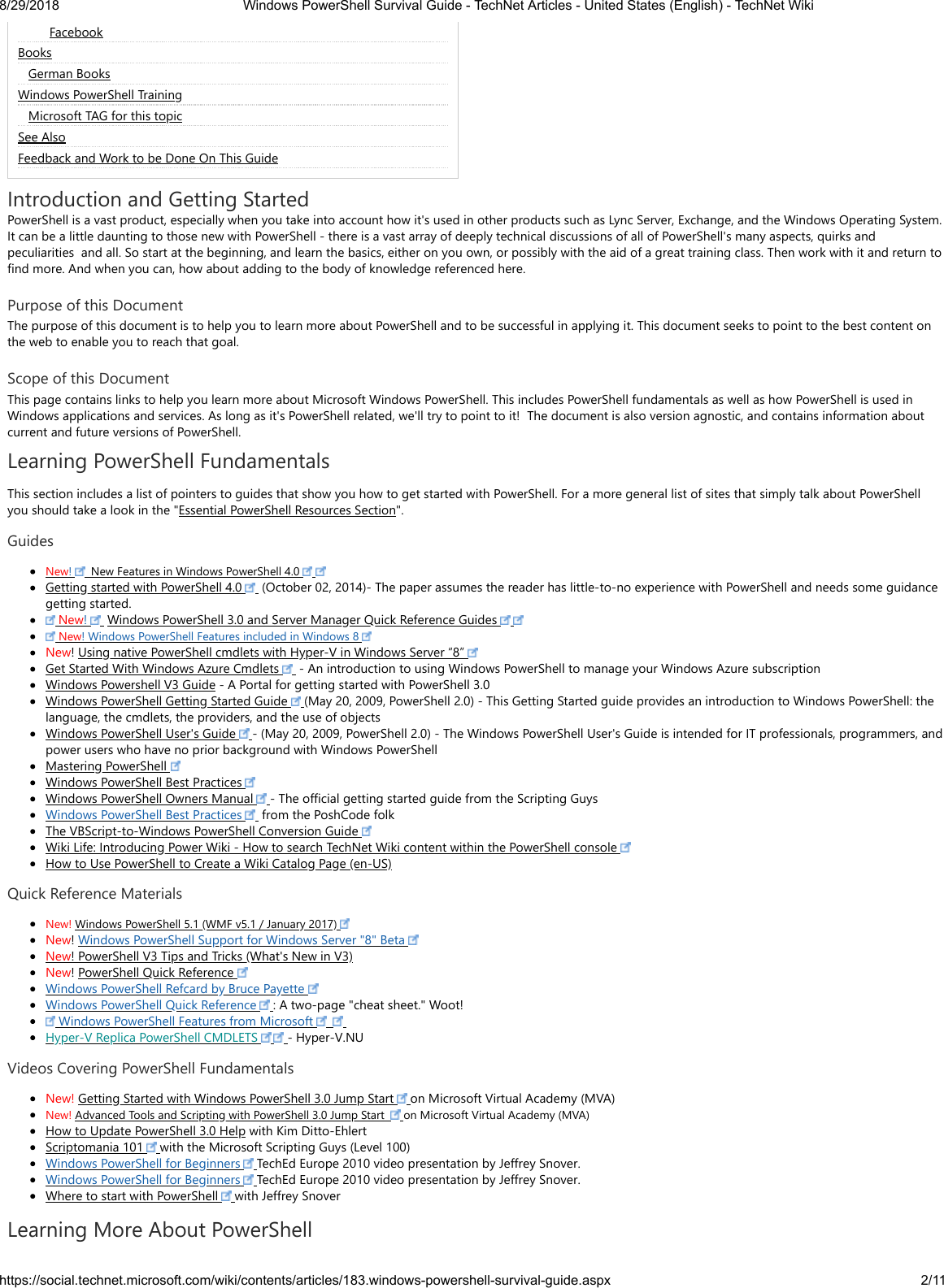 Page 2 of 11 - Windows Power Shell Survival Guide - Tech Net Articles