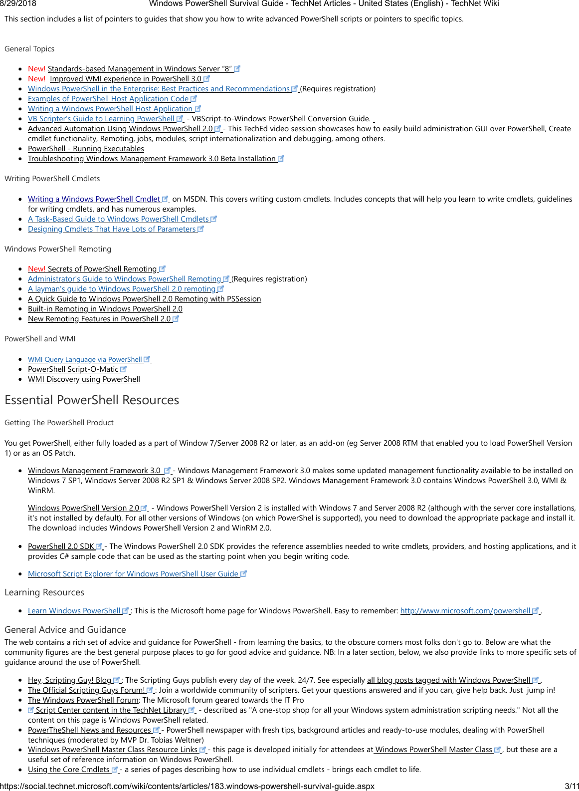 Page 3 of 11 - Windows Power Shell Survival Guide - Tech Net Articles