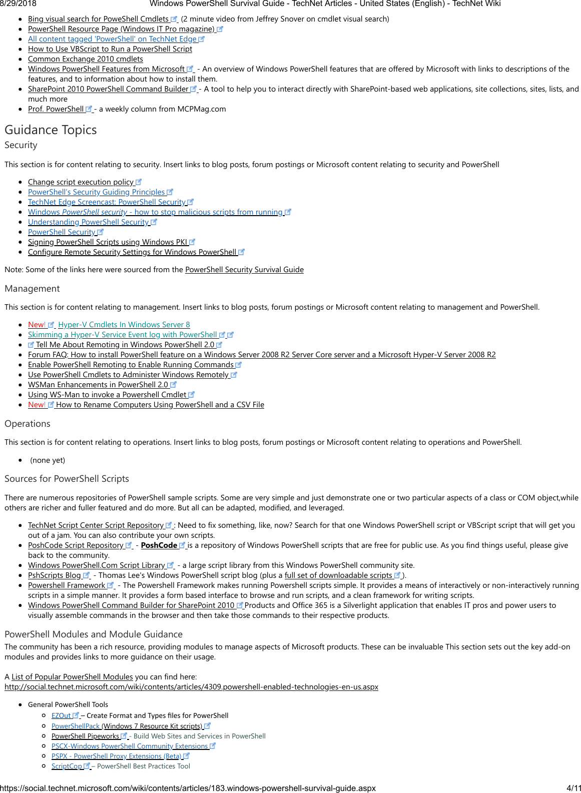 Page 4 of 11 - Windows Power Shell Survival Guide - Tech Net Articles