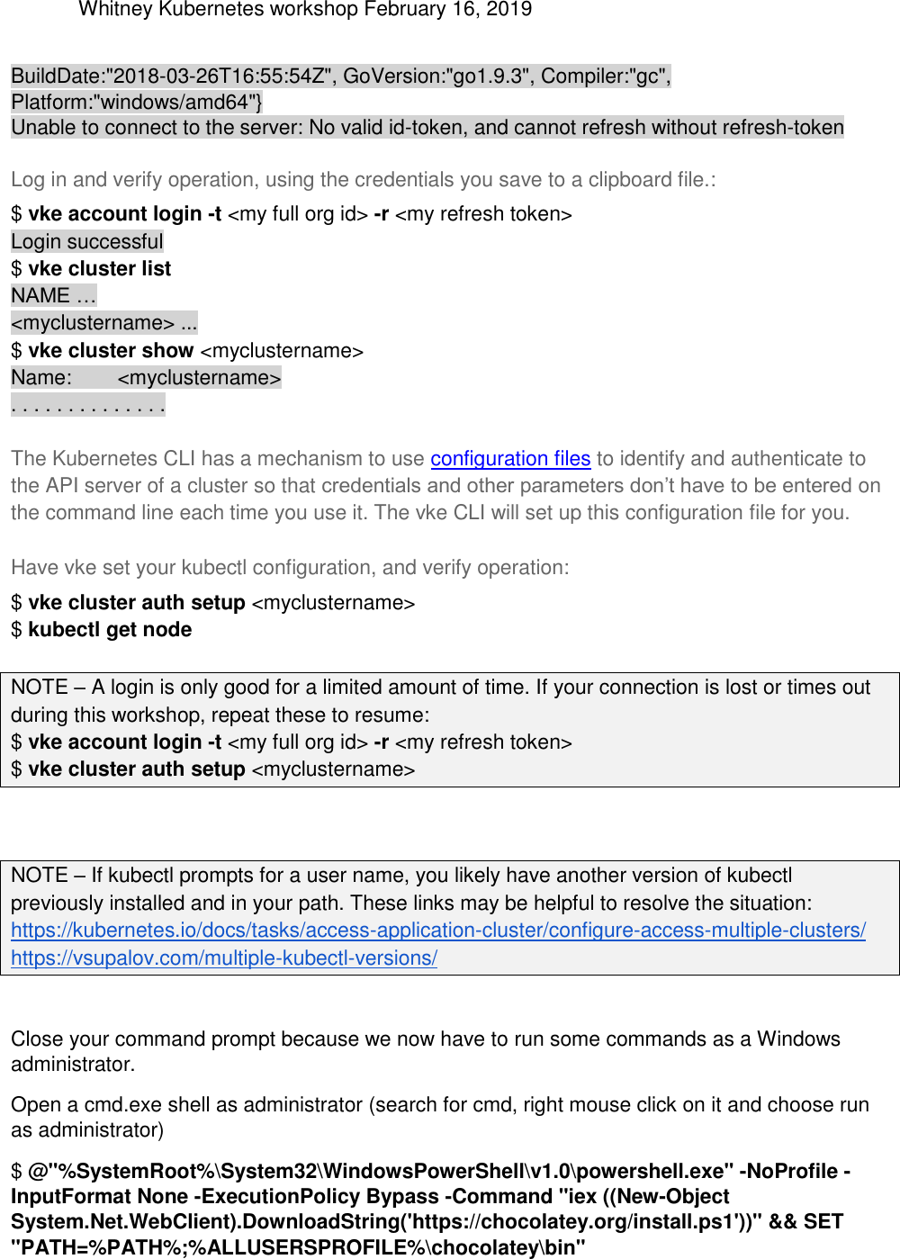 Page 5 of 11 - Dploy A Stateful App On Kubernetes Windows Version - Deploy Workshop Student Guide
