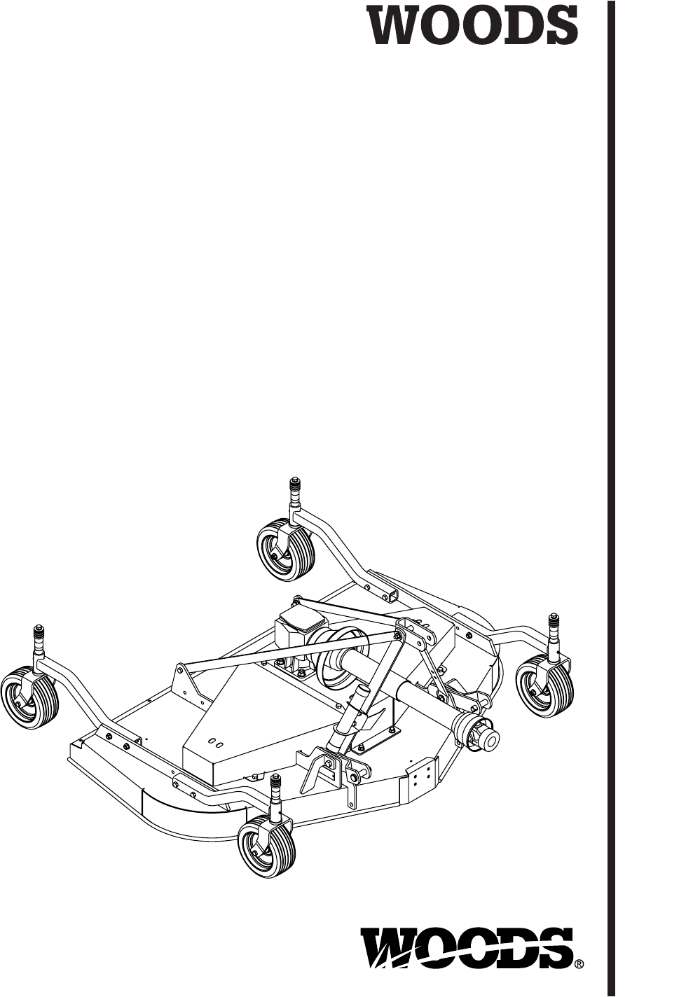 Woods Finish Mower Parts Diagram