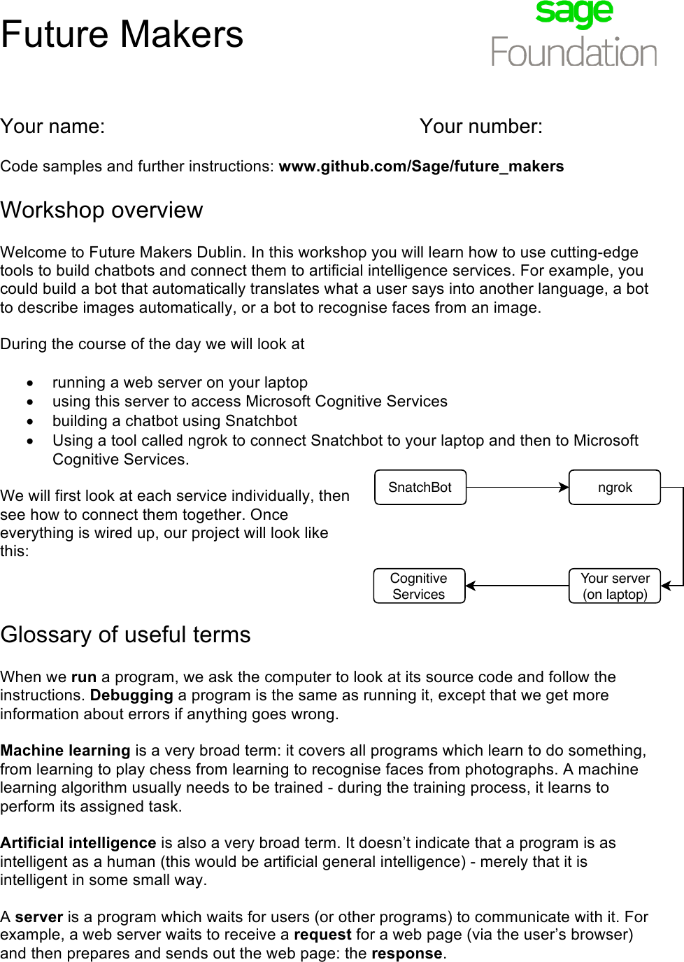 Workshop Instructions