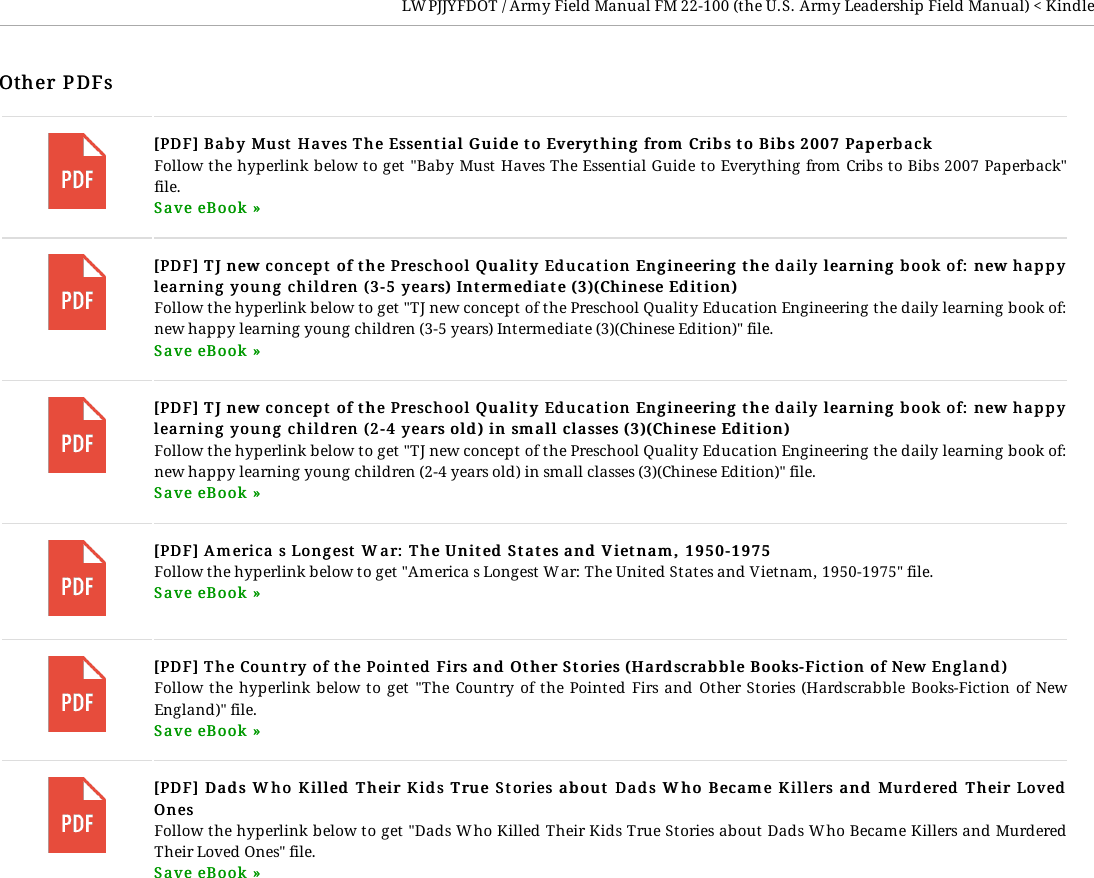 Page 2 of 2 - Read PDF # Army Field Manual FM 22-100 (the U.S. Leadership Manual) UJ3POQAMIUEA Wy6h AKLDU0-army-field-manual-fm-22-100-the-u-s-army-leaders-doc