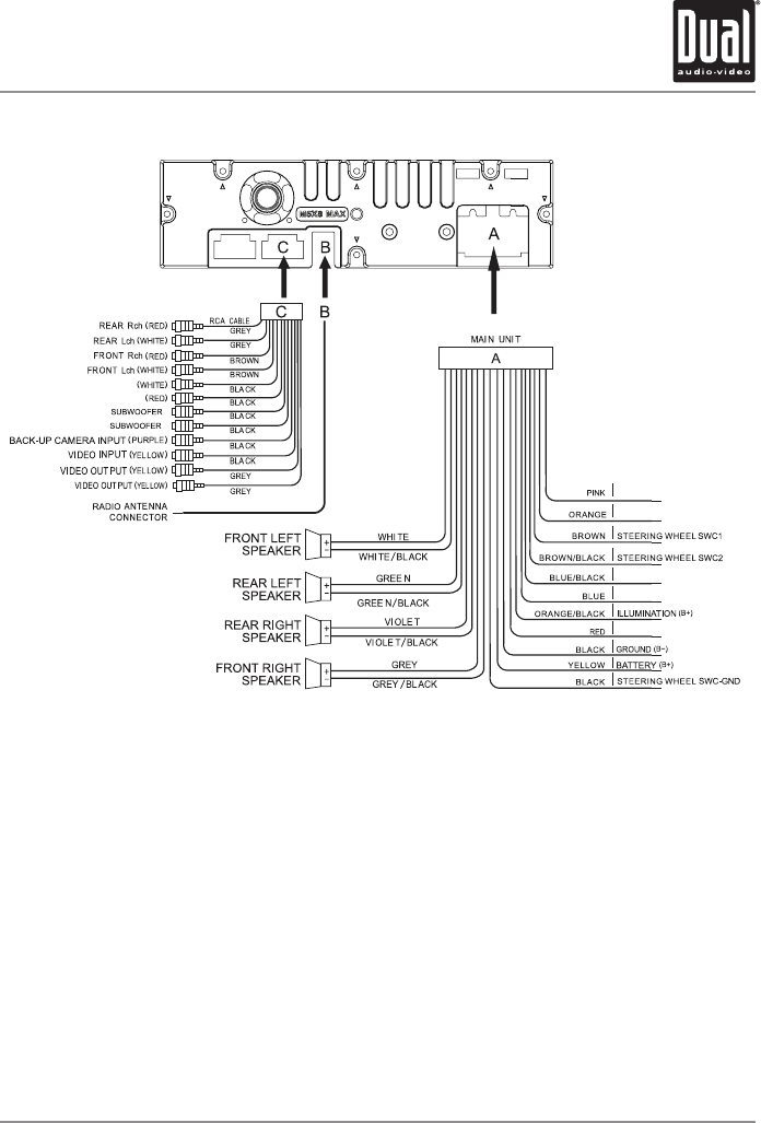 XDVD176BT 092817 Dual Voice Coil Wiring Diagram UserManual.wiki
